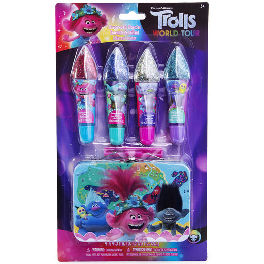 DreamWorks Trolls World Tour Flavored Lip Gloss Set