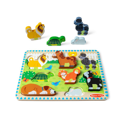 Melissa & Doug Pets Wooden Puzzle