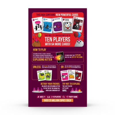 Exploding Kittens Party Pack Game