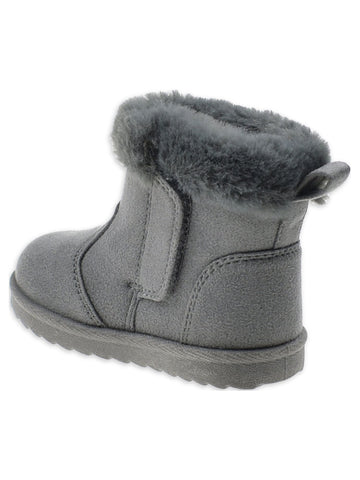 Wonder Nation Baby Girl Faux Shearling Boot