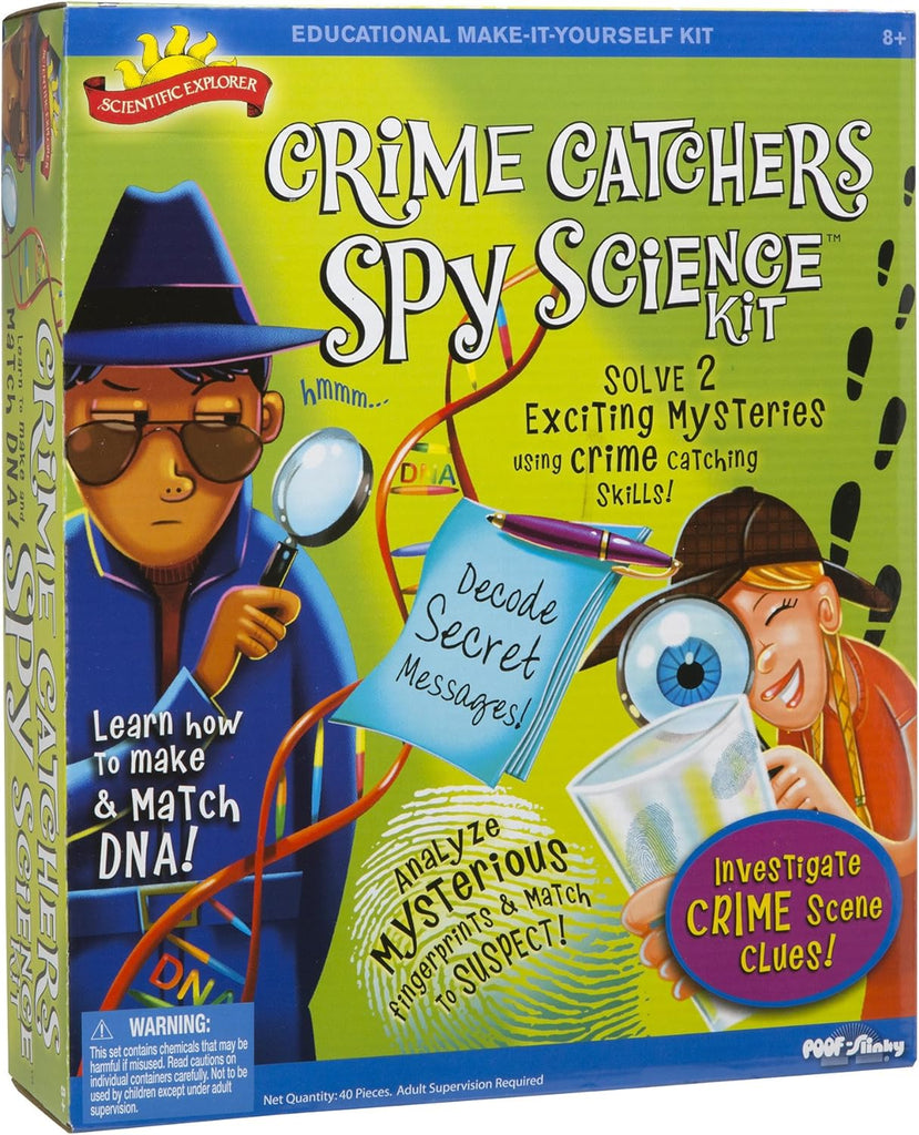 Scientific Explorer Crime Catchers Spy Science Kit