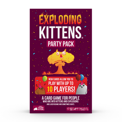 Exploding Kittens Party Pack Game