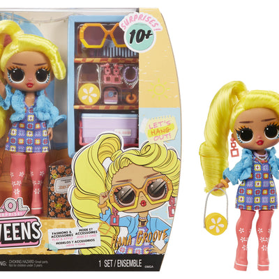 LOL Surprise Tweens Fashion Doll Hana Groove with 10+ Surprises