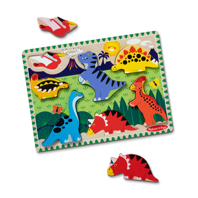 Melissa & Doug Dinosaur Wooden Puzzle