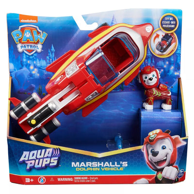 Paw Patrol Aqua Pups Marshall's Dolphin Vehicle