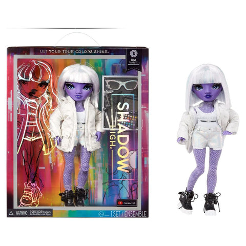 Rainbow High Shadow High Dia Mante - Purple Fashion Doll