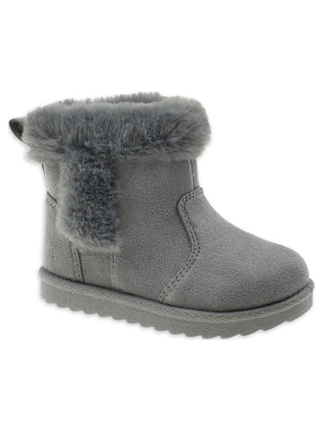 Wonder Nation Baby Girl Faux Shearling Boot