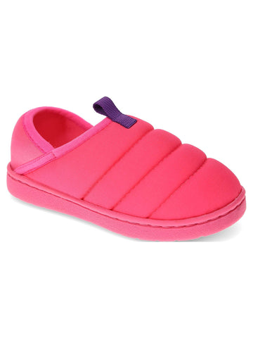 Wonder Nation Toddler Girls Puffer Slippers