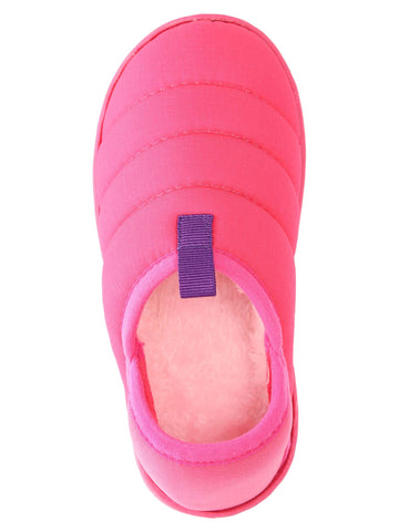 Wonder Nation Toddler Girls Puffer Slippers