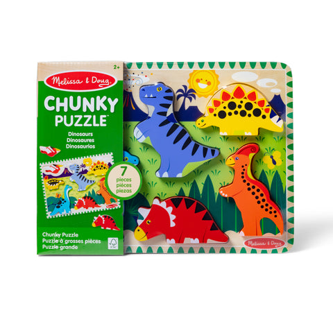 Melissa & Doug Dinosaur Wooden Puzzle