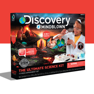 Discovery™ #Mindblown Ultimate Science Experiment 17-Piece Kit for Children, STEM Learning