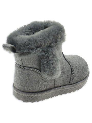 Wonder Nation Baby Girl Faux Shearling Boot