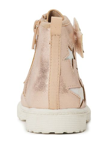 Wonder Nation Baby Girl Star Combat Boots