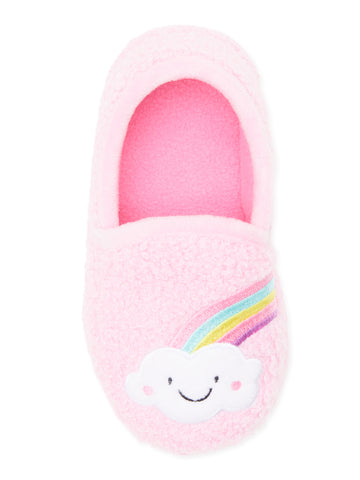 Wonder Nation Toddler Girls Rainbow Aline Slipper