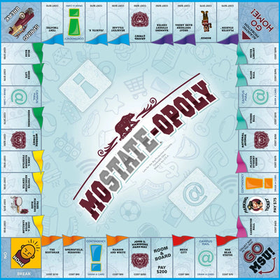 Missouri State University OPOLY BOARD GAME